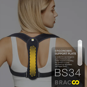 BRACOO BS34 Upper Back Fulcrum Wrap Ergonomic Splint