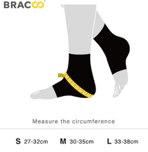 Load image into Gallery viewer, BRACOO FE90 Foot Arch Airy Sleeve Airy &amp; ComfySoft Black
