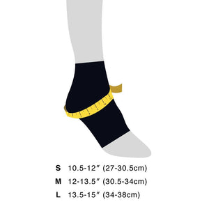 BRACOO FE91 Ankle Fulcrum Sleeve Breathable & 4-way Stretching