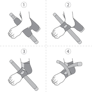 FP30 Ankle Fulcrum Wrap Ergonomic Splint