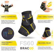 Load image into Gallery viewer, NEW ! ! FS60 Ankle Airy Sleeve Breathable &amp; 4-way stretch with Wrap ( PC )
