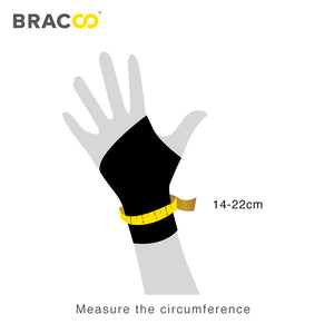 NEW ! ! BRACOO WS11 Wrist Fulcrum Wrap Easyfit with Splint